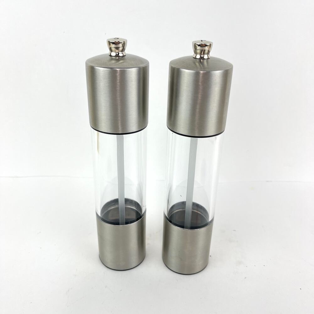 Cole & Mason Oslo Stainless Steel Salt And Pepper Mills